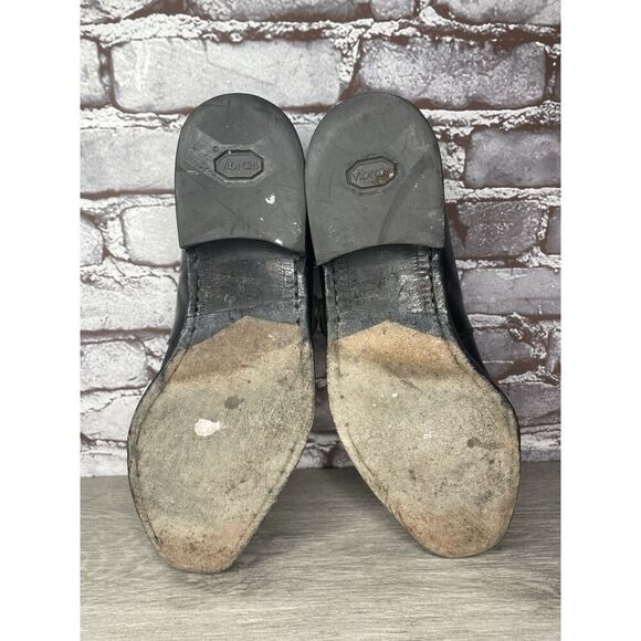 Mingo Vibram Black Leather Buckle Monk Strap Dress Shoes Men’s Sz 10D US/43EU main image 8